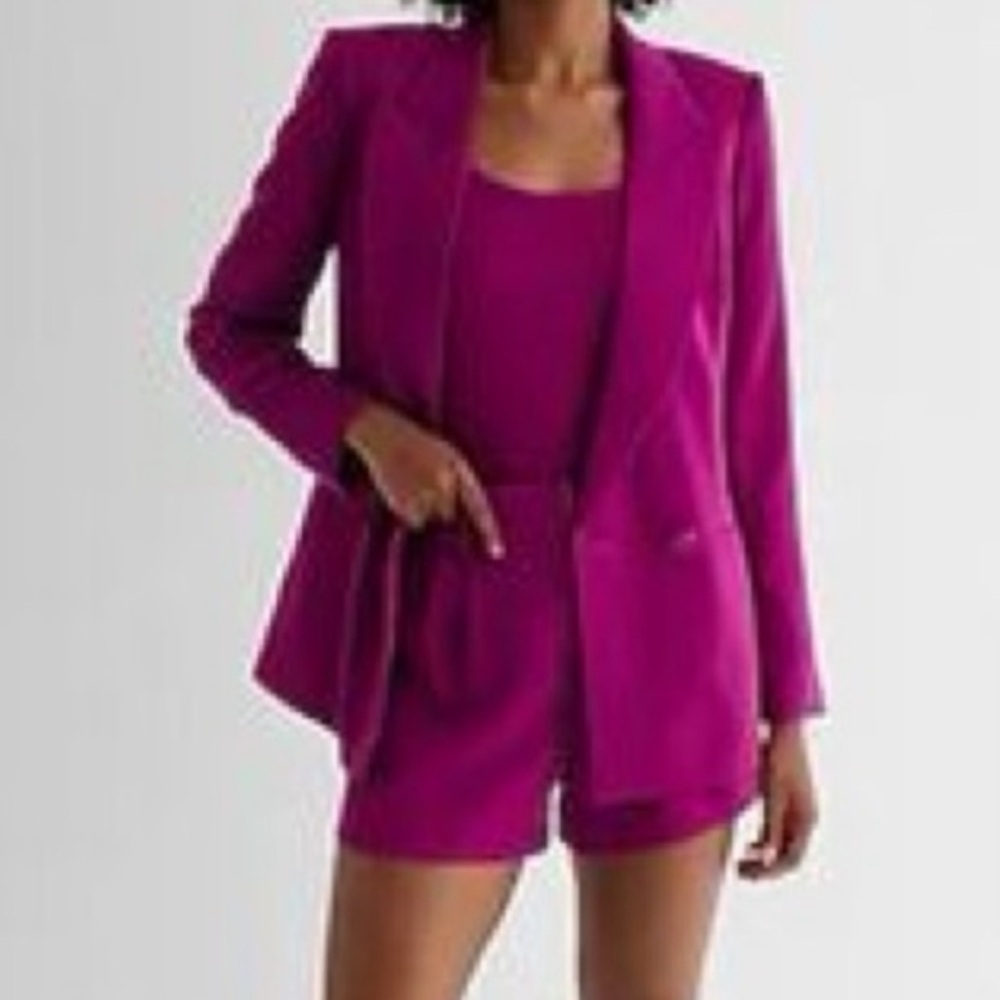 Express | size xsmall | fuchsia blazer